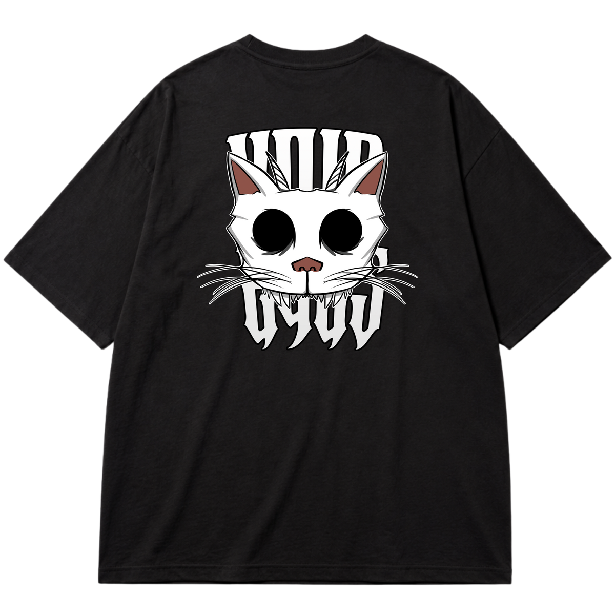 "Oversized Cotton - Cat Void" Oversized Premium 96% algodão 4% Elastano
