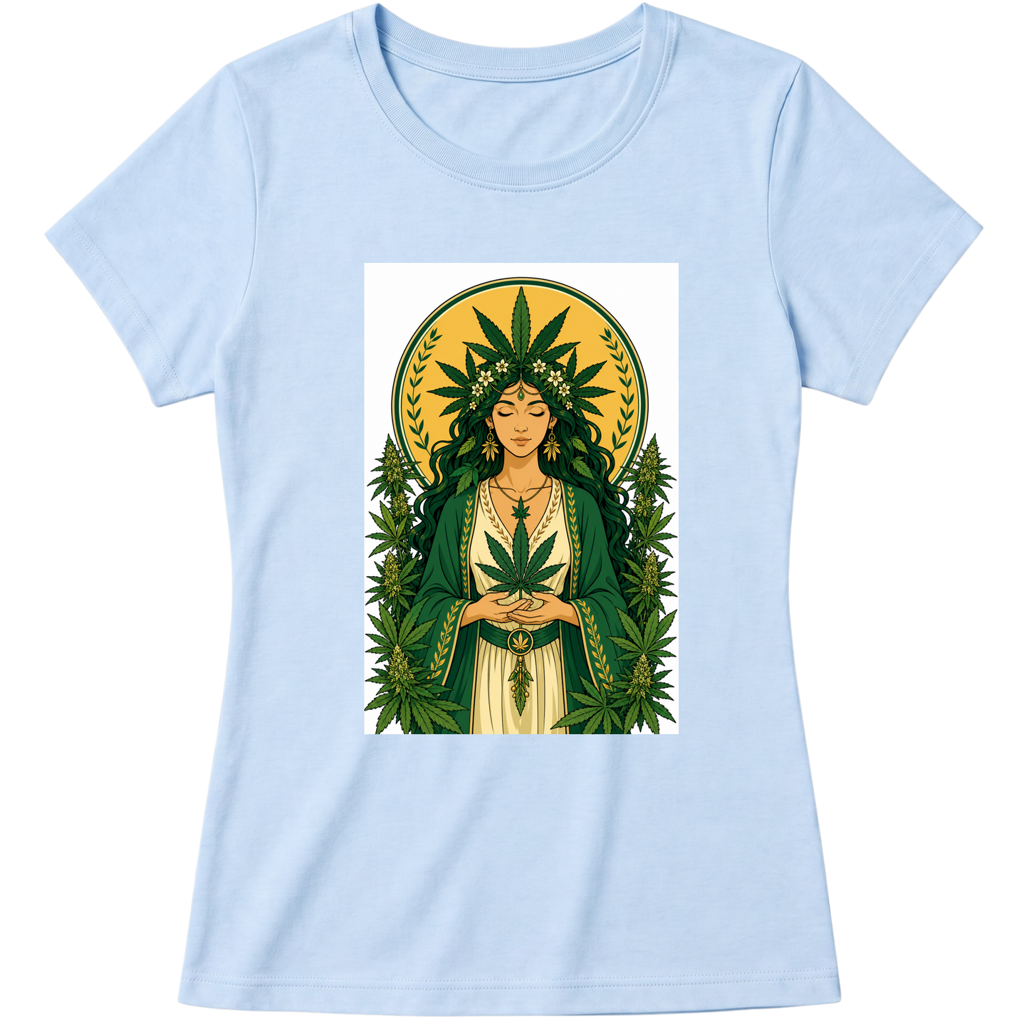 "DJAMBA" Blusa Baby Look