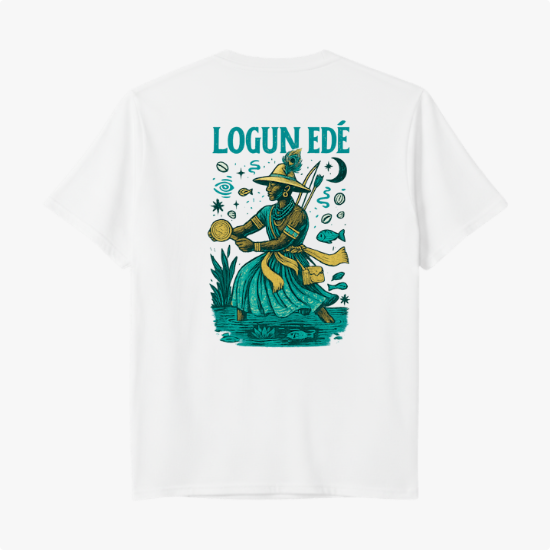 "Camisa tradicional - Logun Edé" Camiseta Premium Unissex