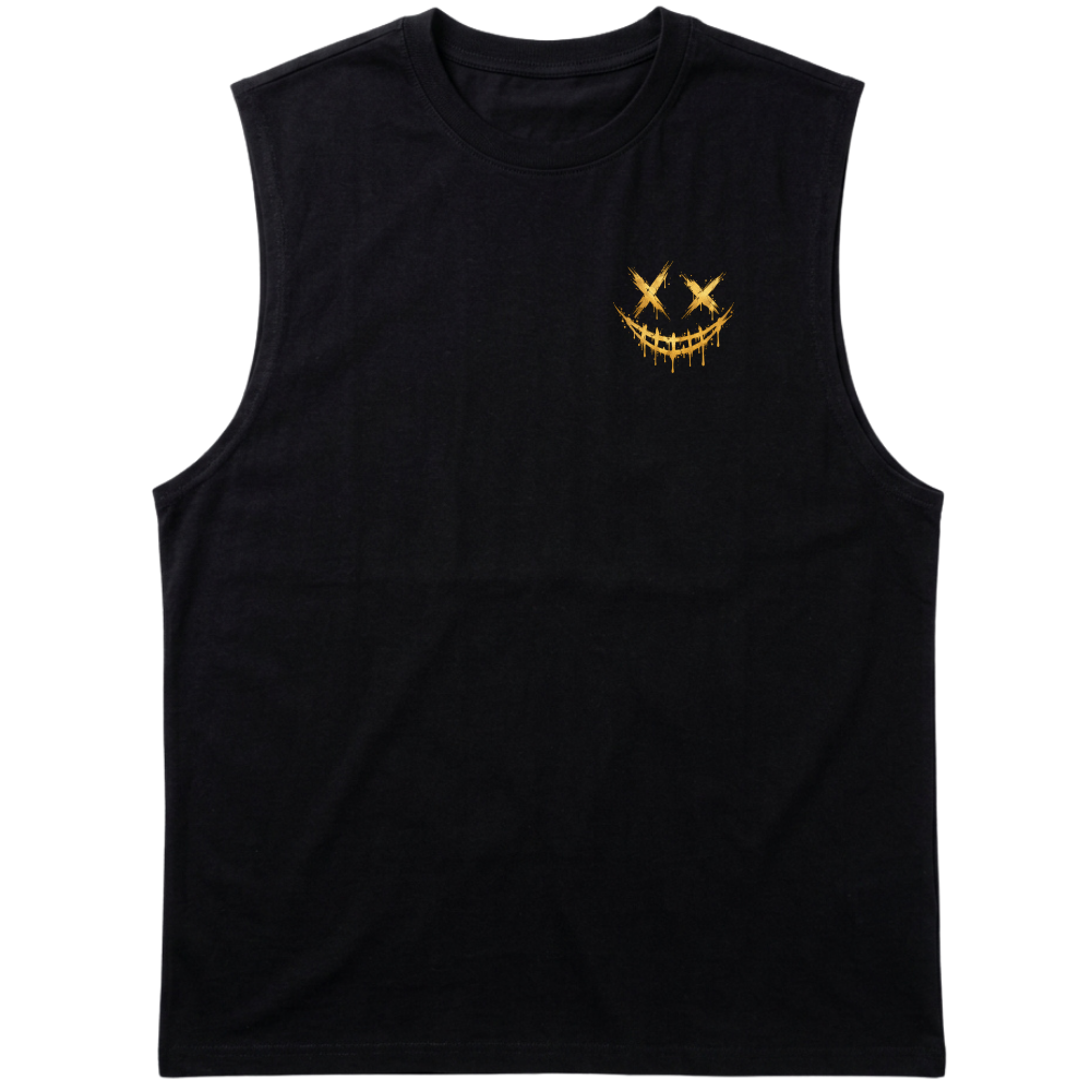 "Tank Top Machão Suedine - Savage Smile" Tank Top Machão Suedine