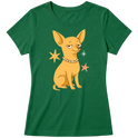 "Chihuahua de pelo curto" Blusa Baby Look