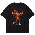 "Ícone Michael Jordan, eternizado no streetwear." Oversized Premium 96% algodão 4% Elastano