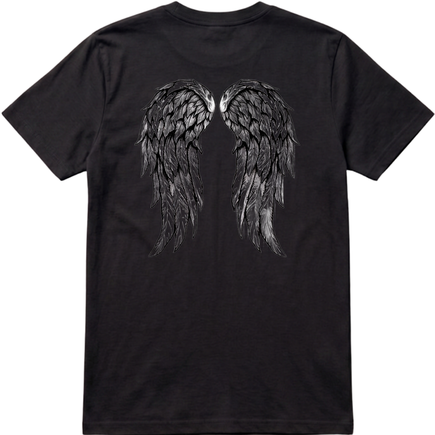 "Camiseta Angel Mea Culpa" Camiseta Premium Unissex Bunker Studios
