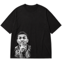 "Ícone dos gramados, eternizado no streetwear." Oversized Premium 96% algodão 4% Elastano