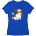 "Shih-tzu" Blusa Baby Look