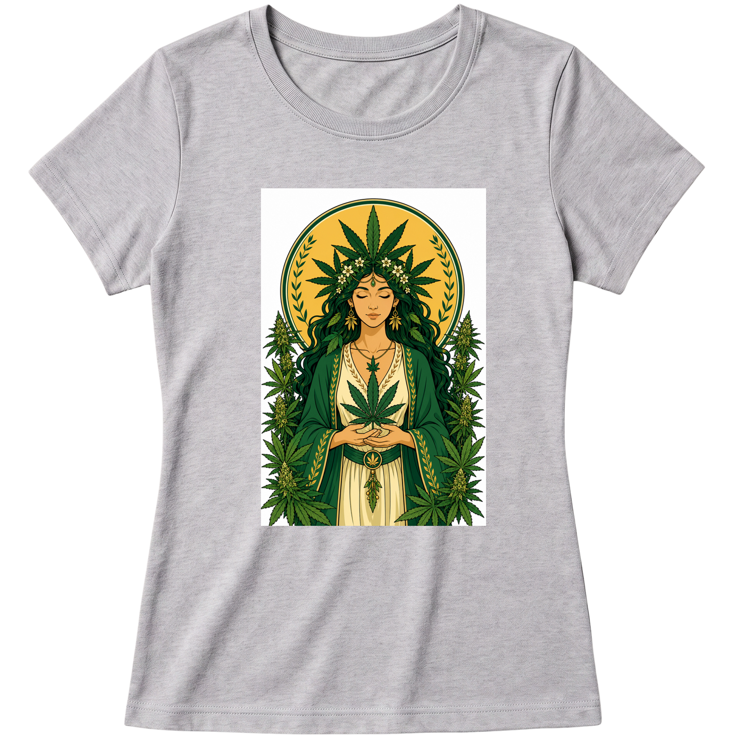 "DJAMBA" Blusa Baby Look
