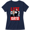 "Cortez Lute Como um Gato Babylook" Blusa Baby Look