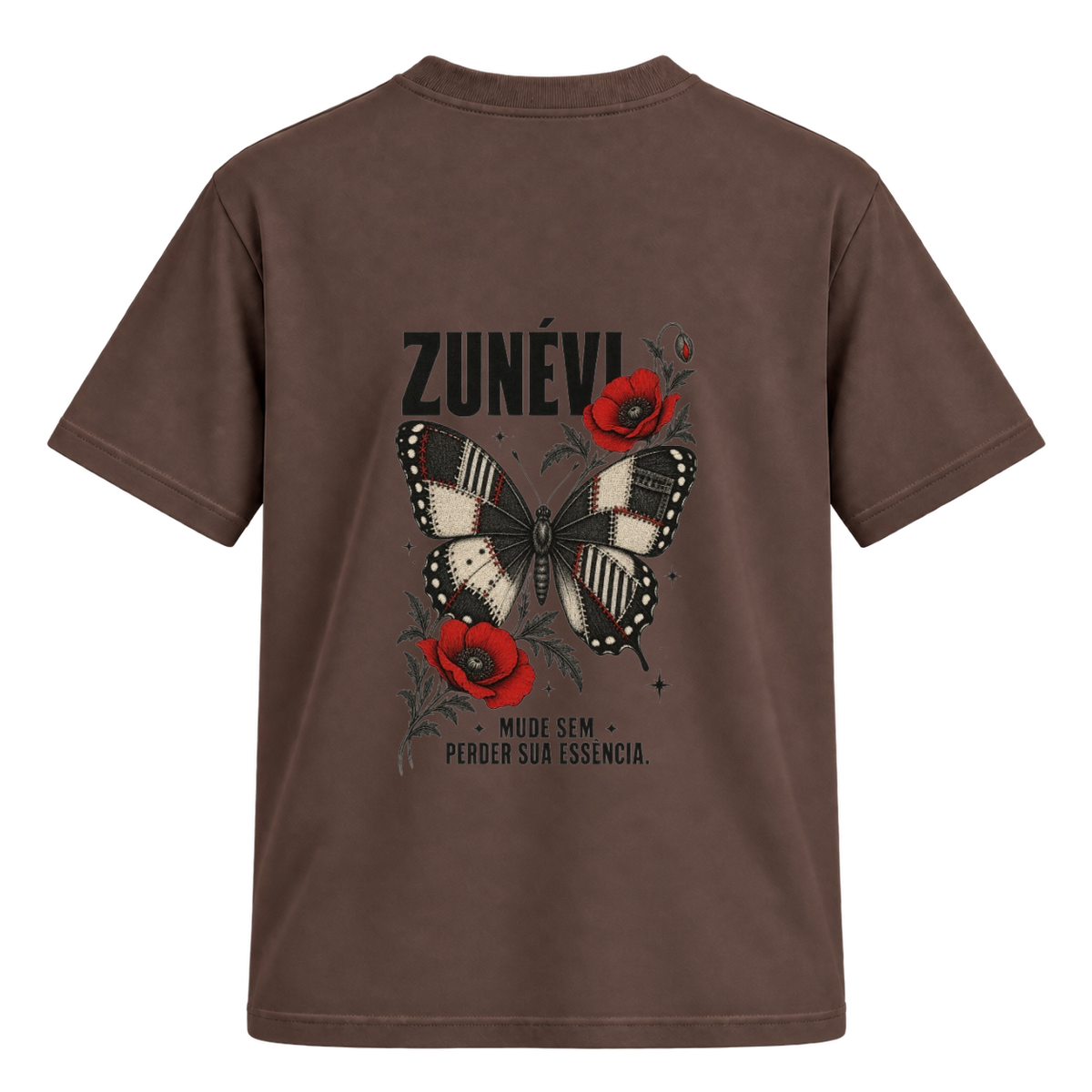 "Camiseta Regular Suedine" Camiseta Regular Suedine