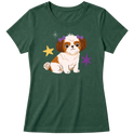 "Shih-tzu" Blusa Baby Look