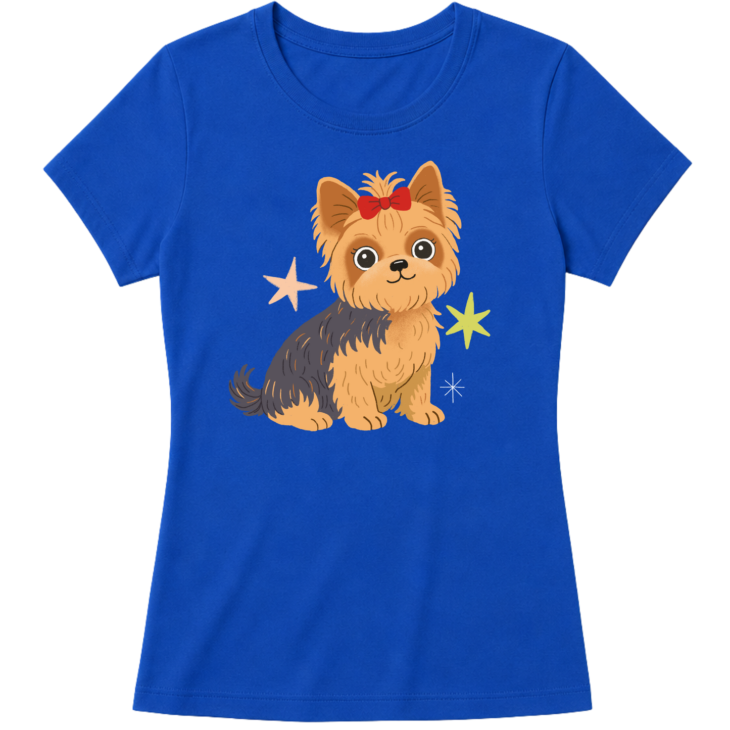 "Yorkshire terrier" Blusa Baby Look
