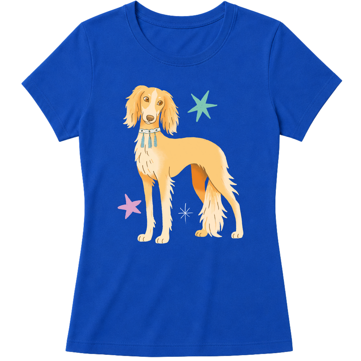 "Saluki" Blusa Baby Look