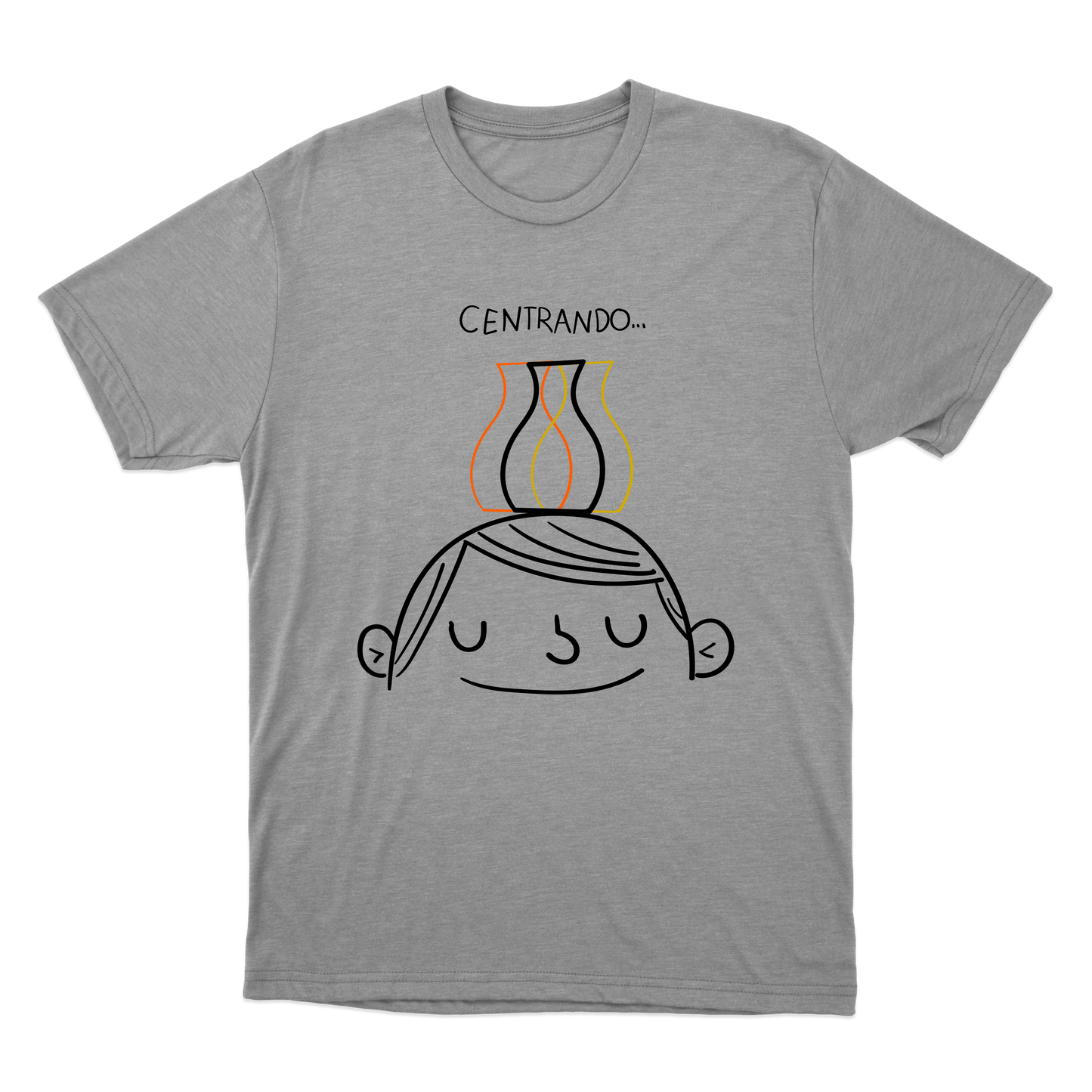 "centrando cartum" Camiseta Básica Unissex