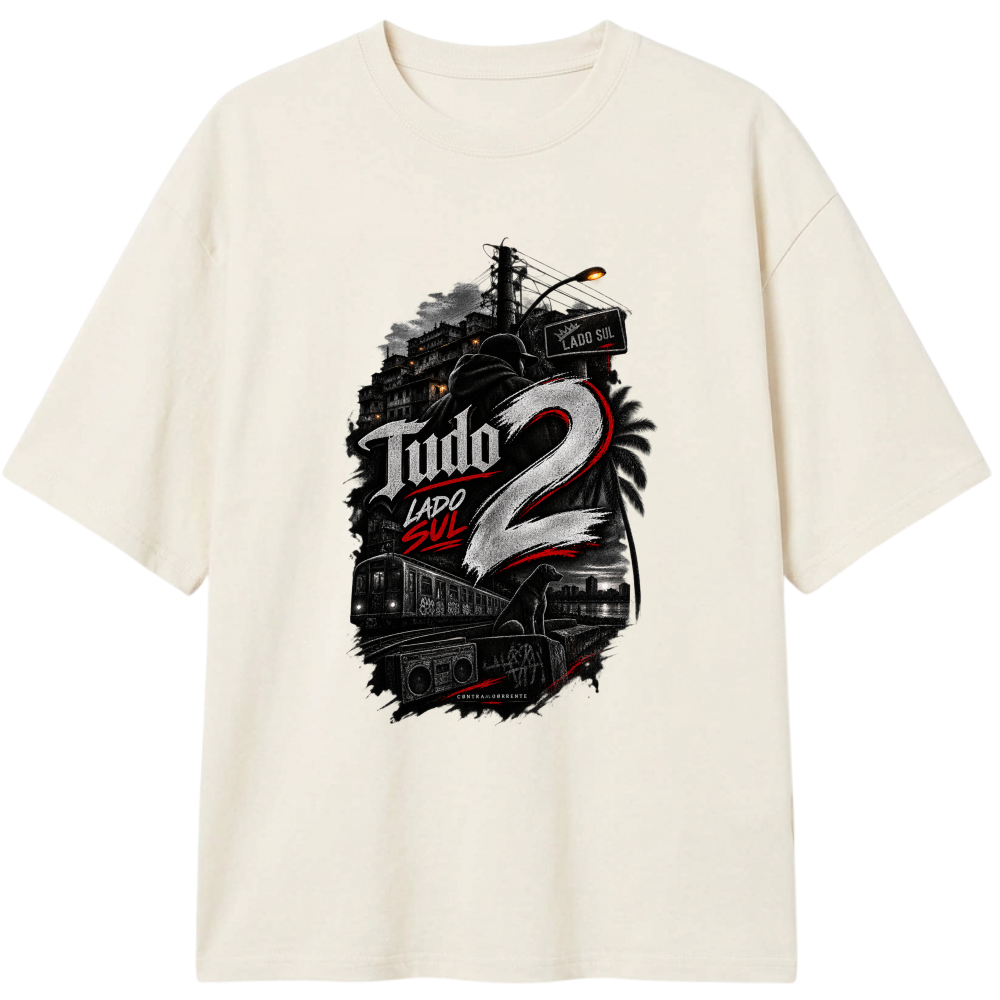 "Oversized Classic #013 - CØNTRAACØRRENTE" Camiseta Oversized Classic