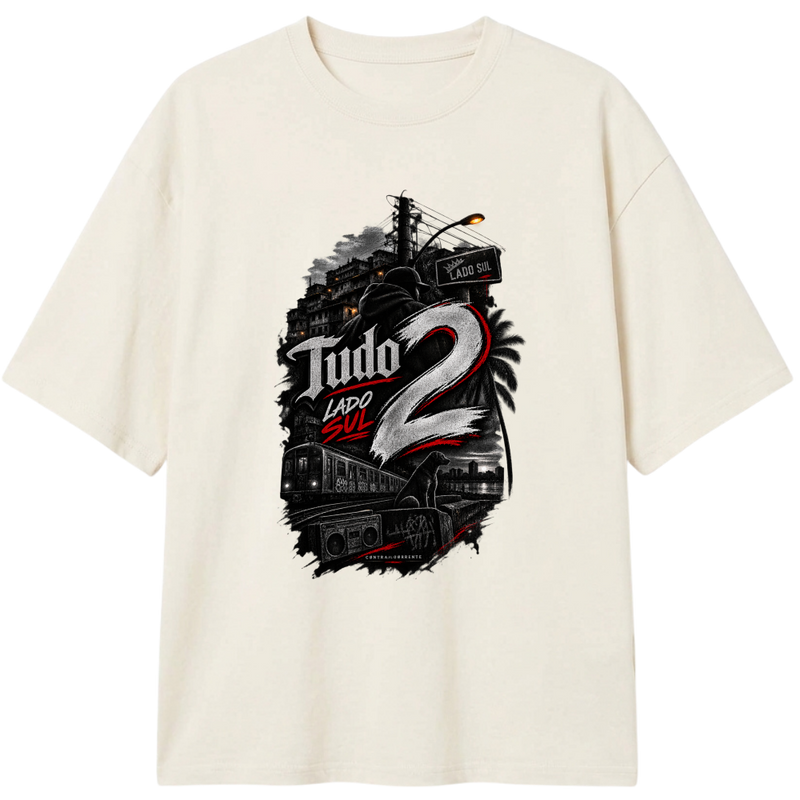 "Oversized Classic #013 - CØNTRAACØRRENTE" Camiseta Oversized Classic