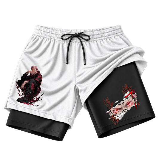 "Short Sukuna Style" Short 2 em 1