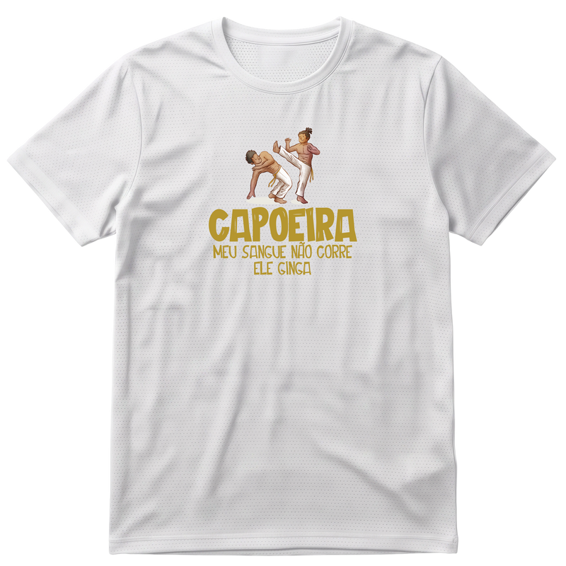"Capoeira #01" Camiseta Regular Poliamida UV