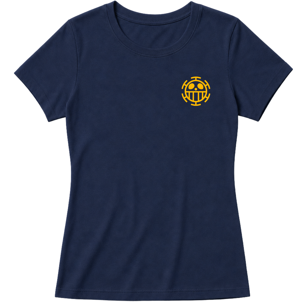 "Camiseta Baby Look  - One Piece - Trafalgar Law" Blusa Baby Look