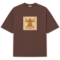 "Capivara Vitruviana DTG" Camiseta Oversized Suedine 220g