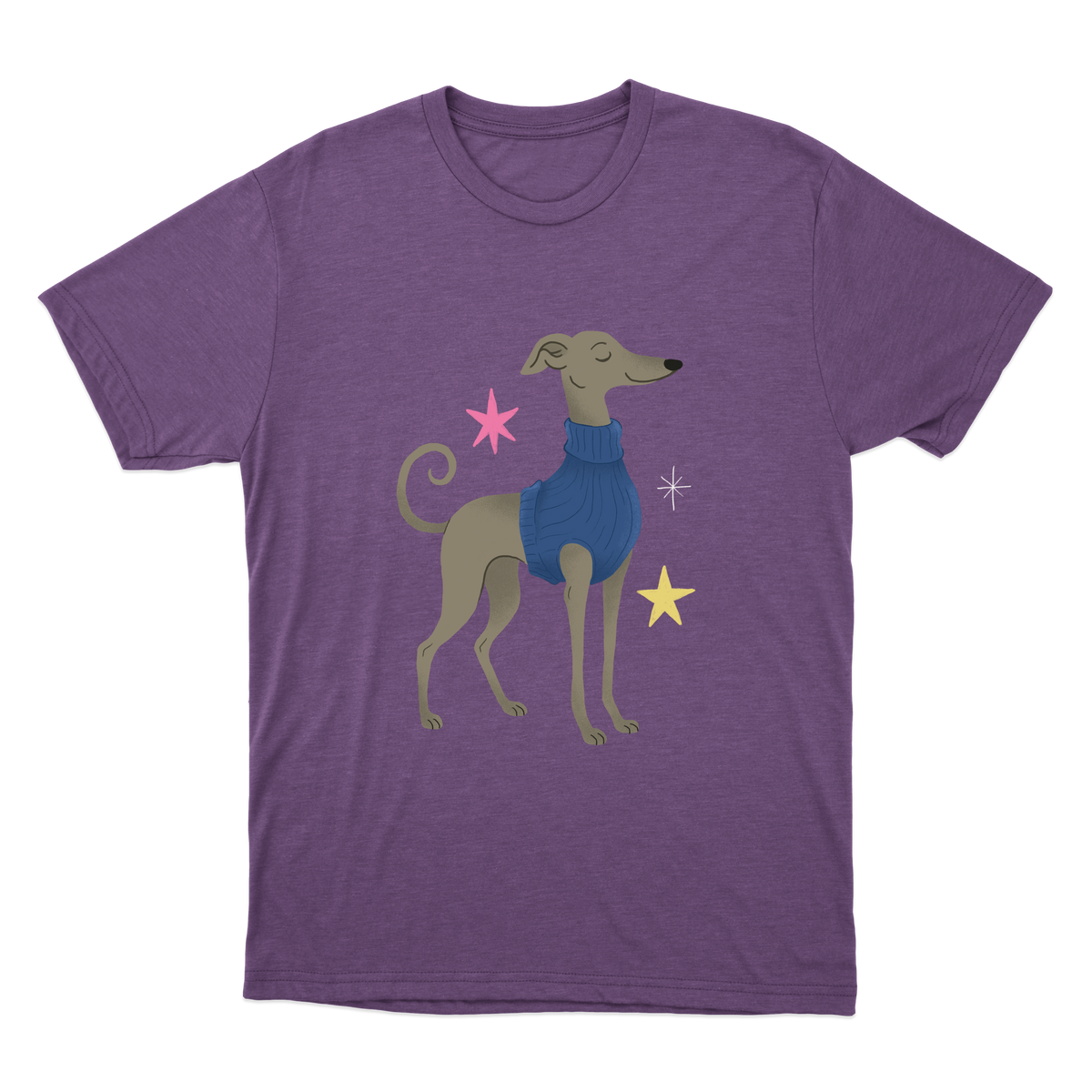 "Galgo italiano" Camiseta Básica Unissex