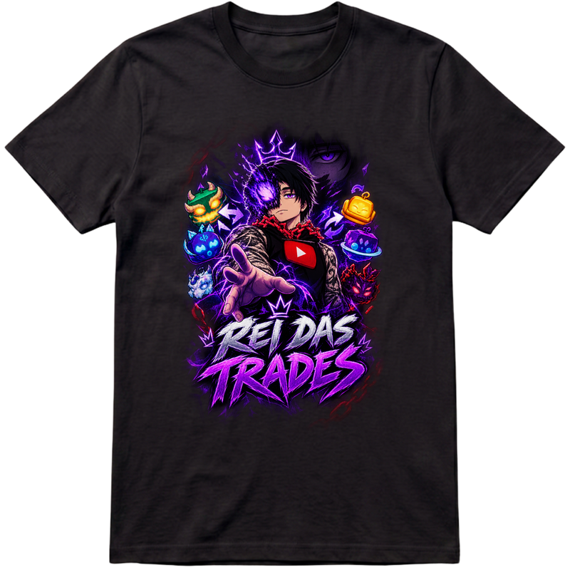 "Camisa basica rei das trades - GameFicou" Camiseta Premium Unissex Bunker Studios