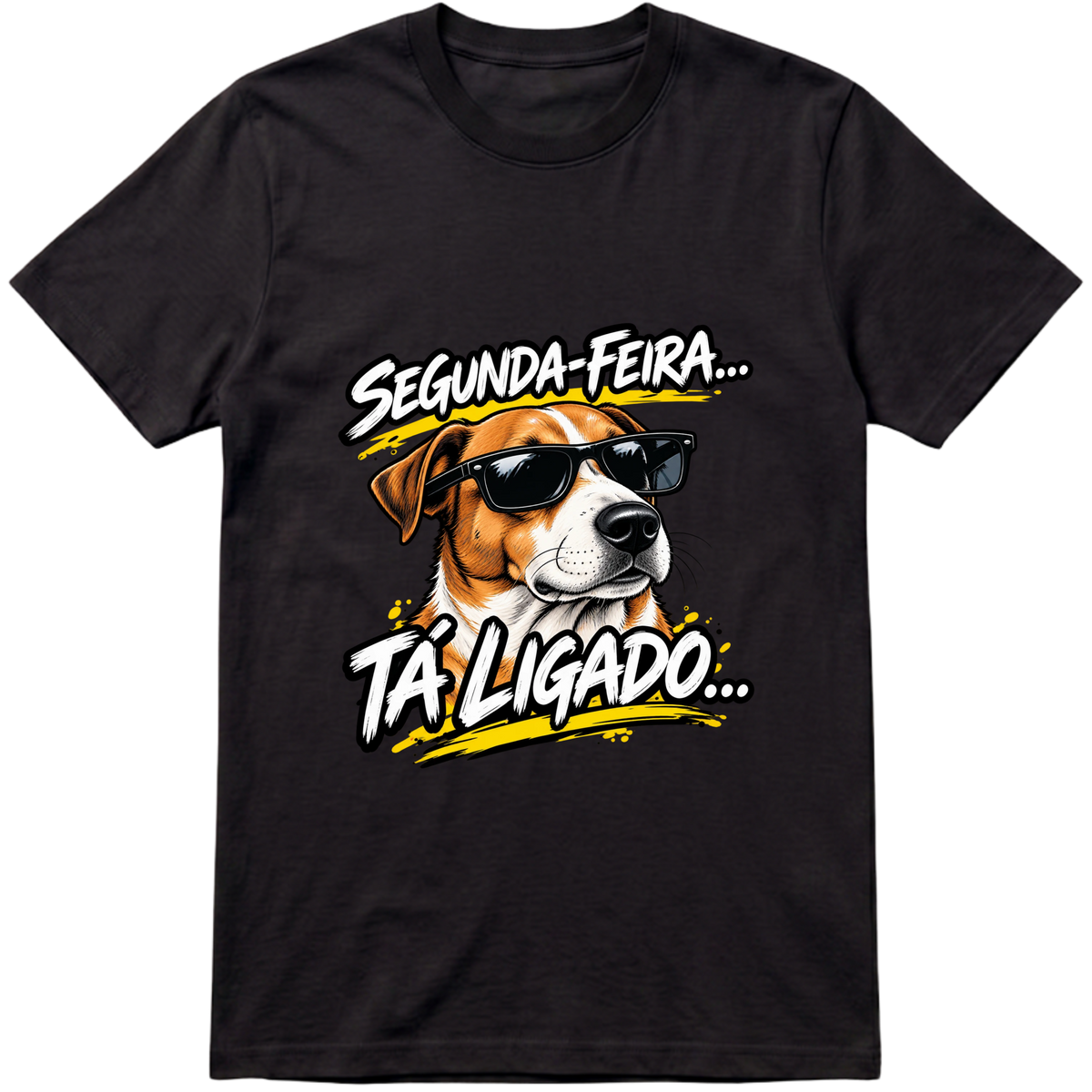 "Camiseta Basic Segunda-Feira" Camiseta Premium Unissex Bunker Studios