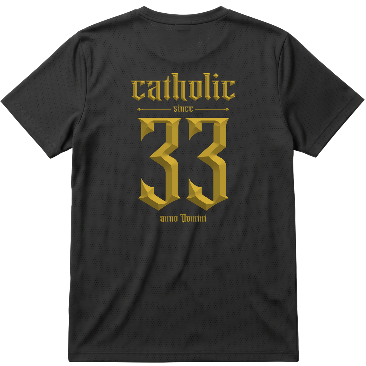 "Cristã Católica Catholic Since 33 A.D." Camiseta Regular Poliamida UV