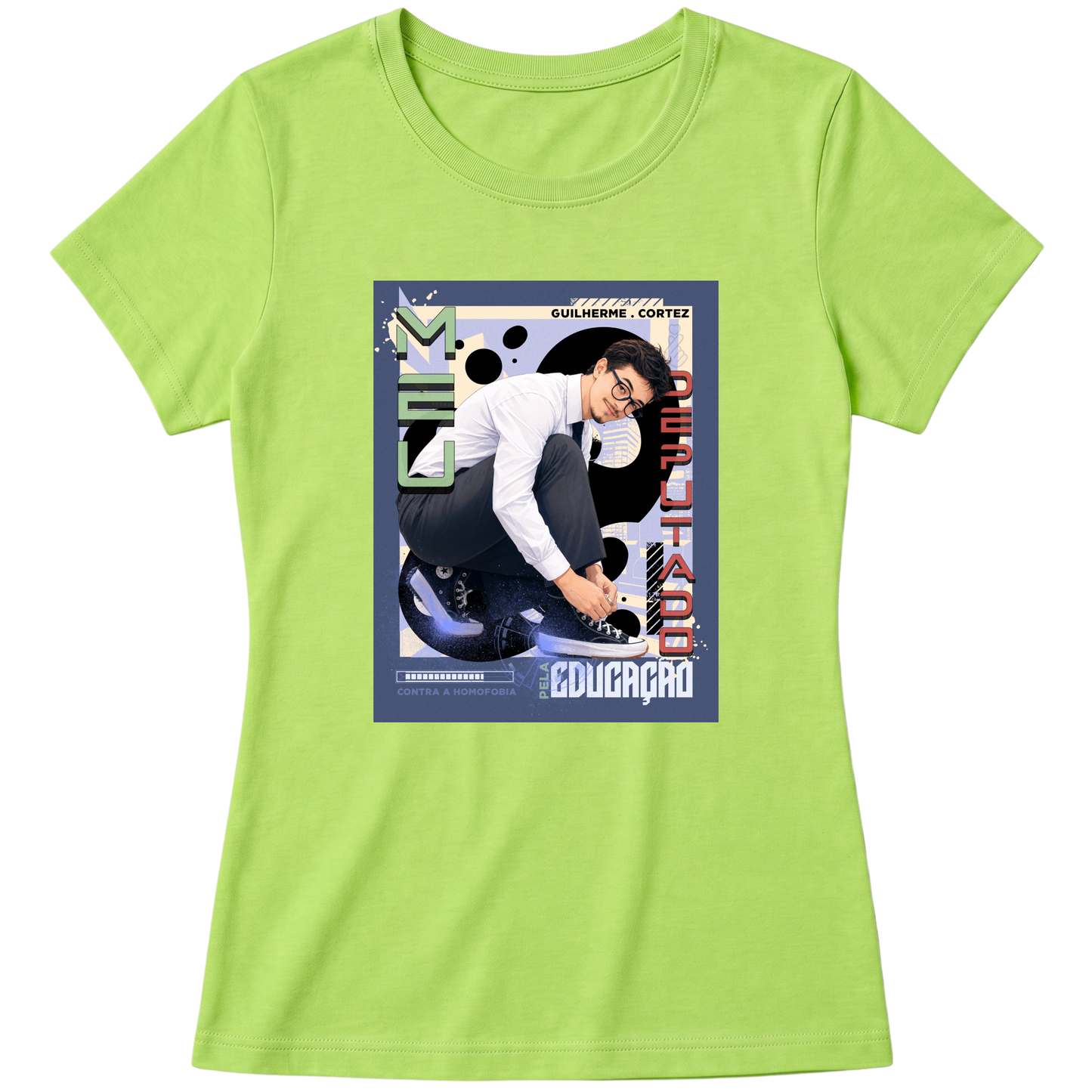 "Cortez KPop Babylook" Blusa Baby Look