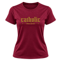 "Cristã Católica Catholic EC00" Camiseta Dryfit Feminina Basic