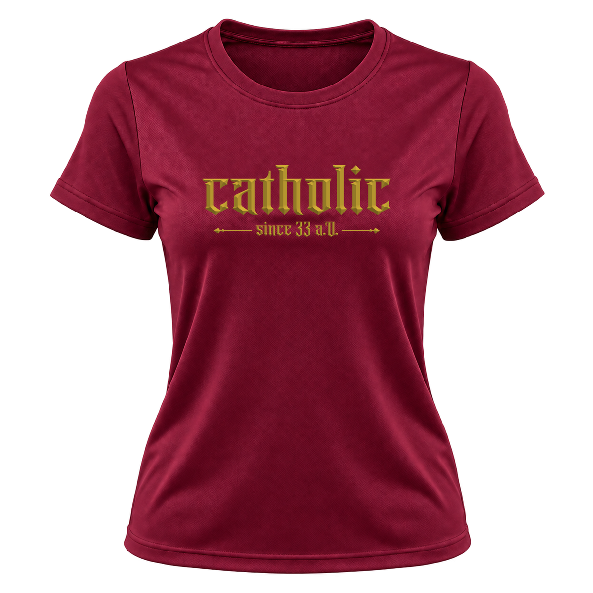 "Cristã Católica Catholic EC00" Camiseta Dryfit Feminina Basic
