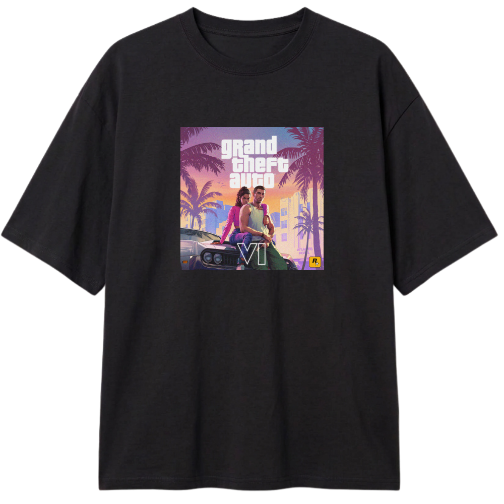 "VI.CE CITY THEMES" Camiseta Oversized Classic