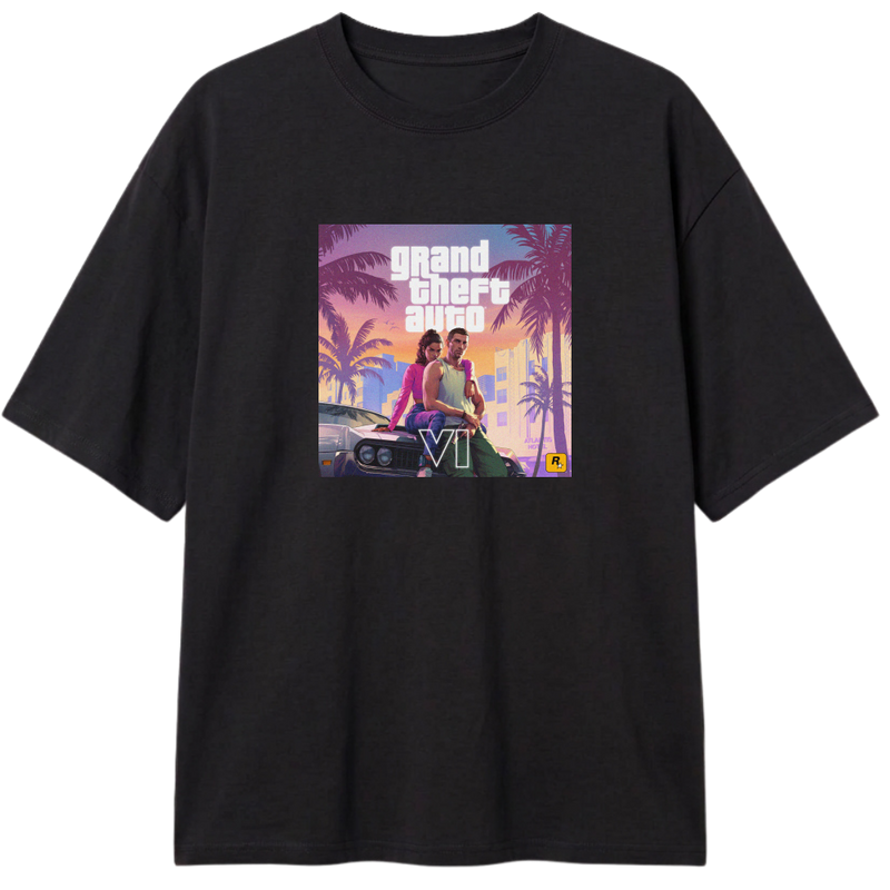 "VI.CE CITY THEMES" Camiseta Oversized Classic