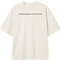 "Real Photographers" Camiseta Oversized Classic