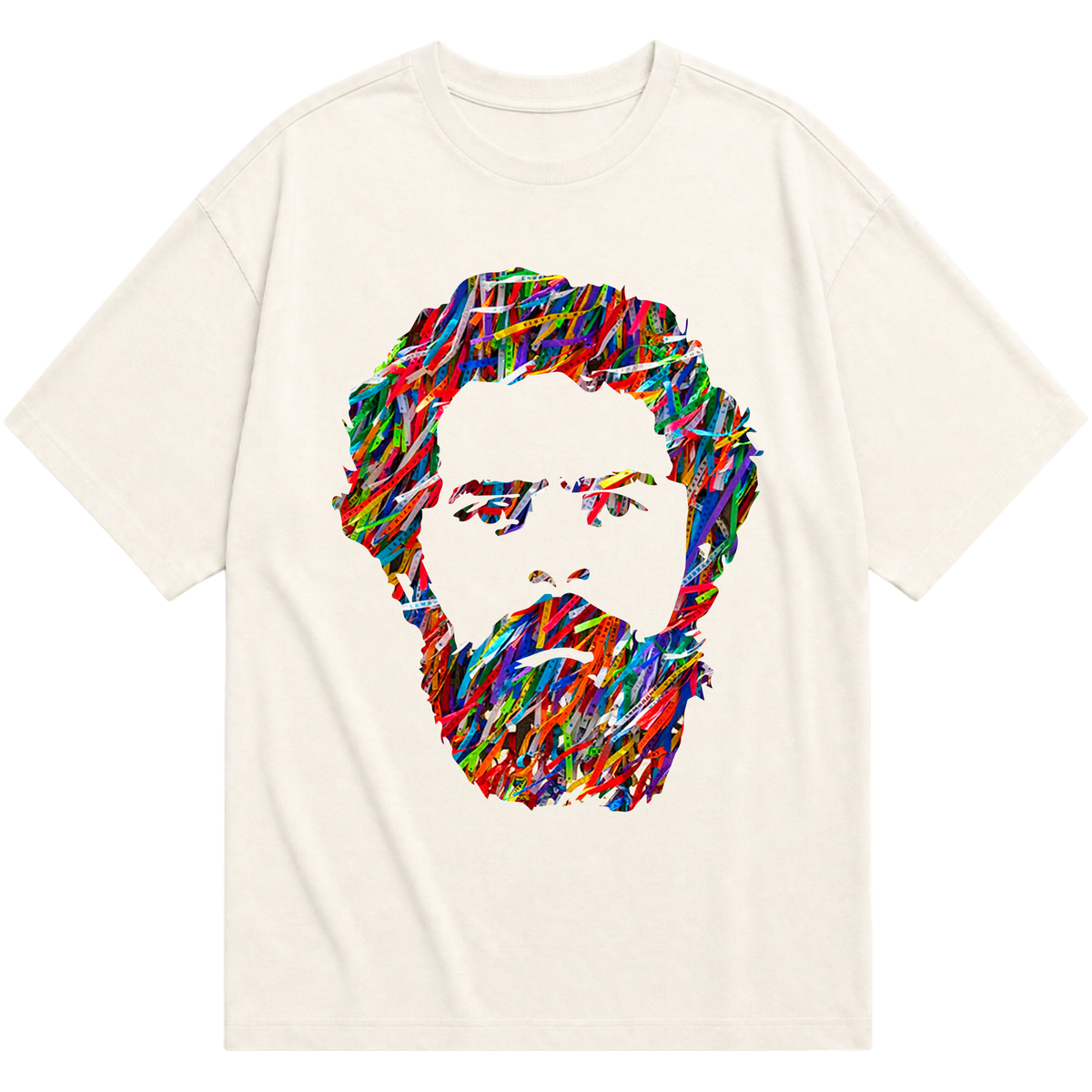 "Mr. Lula - Fitas Senhor do Bonfim" Camiseta Oversized Básica