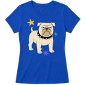 "Bulldog" Blusa Baby Look