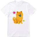 "chow chow" Camiseta Básica Unissex