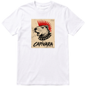 "Capivara Punk DTG" Camiseta Premium Unissex