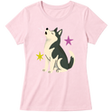 "Husky siberiano" Blusa Baby Look