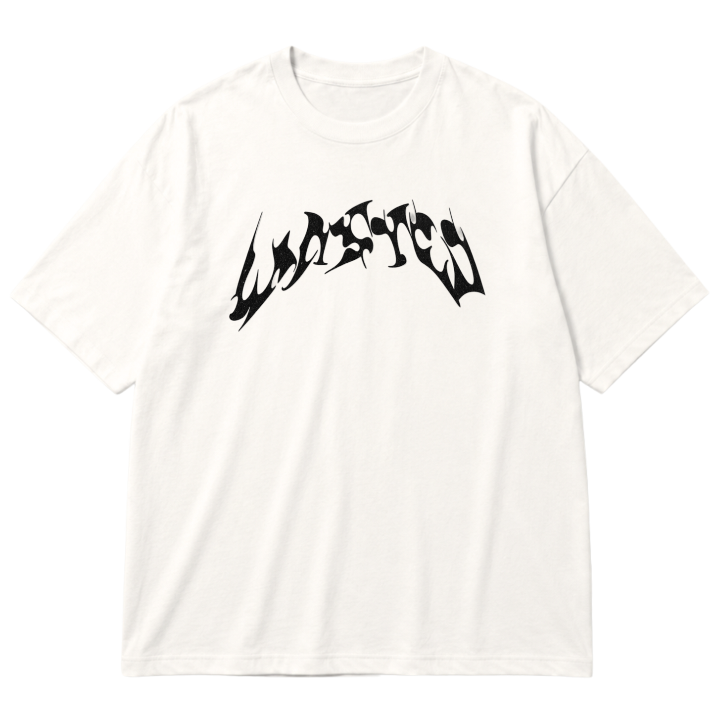 "Oversized "TYPE WASTED" - Heavy" Oversized Premium 96% algodão 4% Elastano