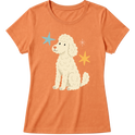 "Poodle" Blusa Baby Look
