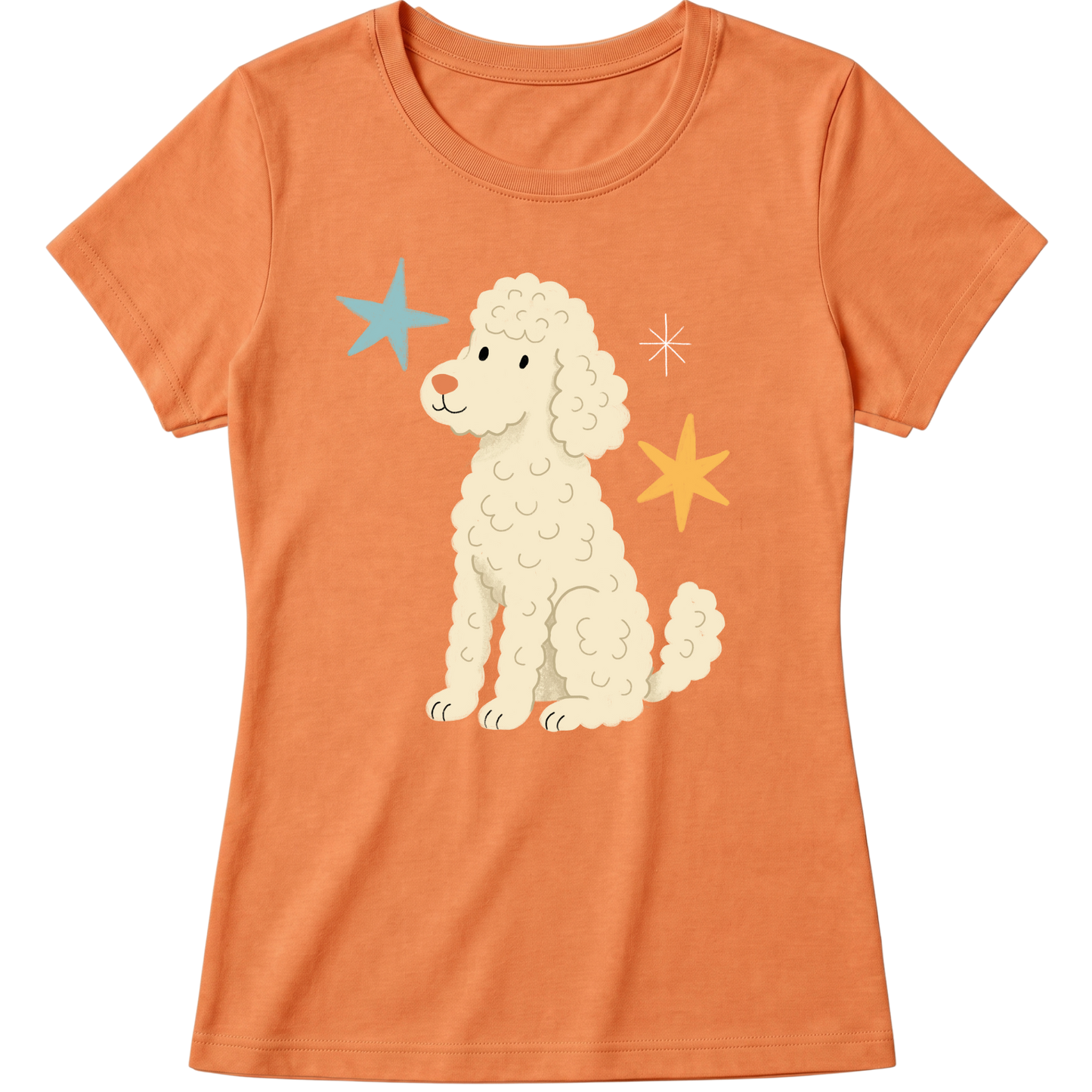"Poodle" Blusa Baby Look