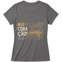 "Baby Look Onde está seu coração MT 6:21 | Coleção Marcas" Blusa Baby Look