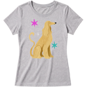 "Galgo Afegão" Blusa Baby Look