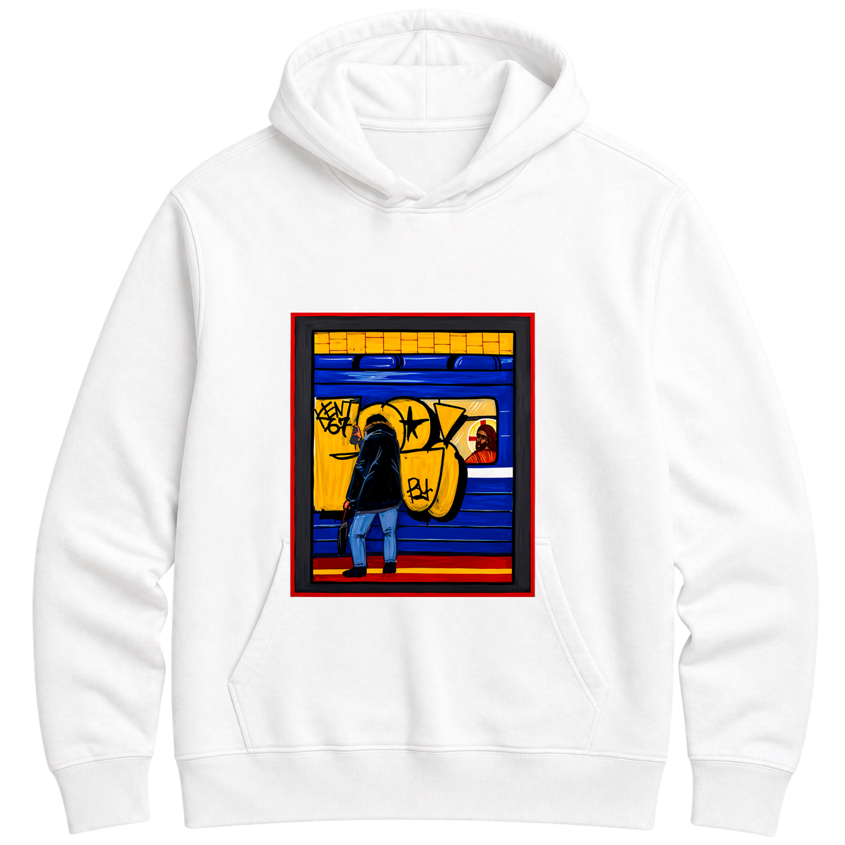 "Moletom Hoodie Essential Cristo no Caminho" Moletom Premium