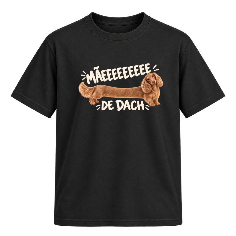 "Mãe de Dach" Camiseta Regular Suedine