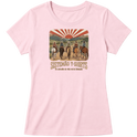 "Estampa/AMAZONAS" Blusa Baby Look