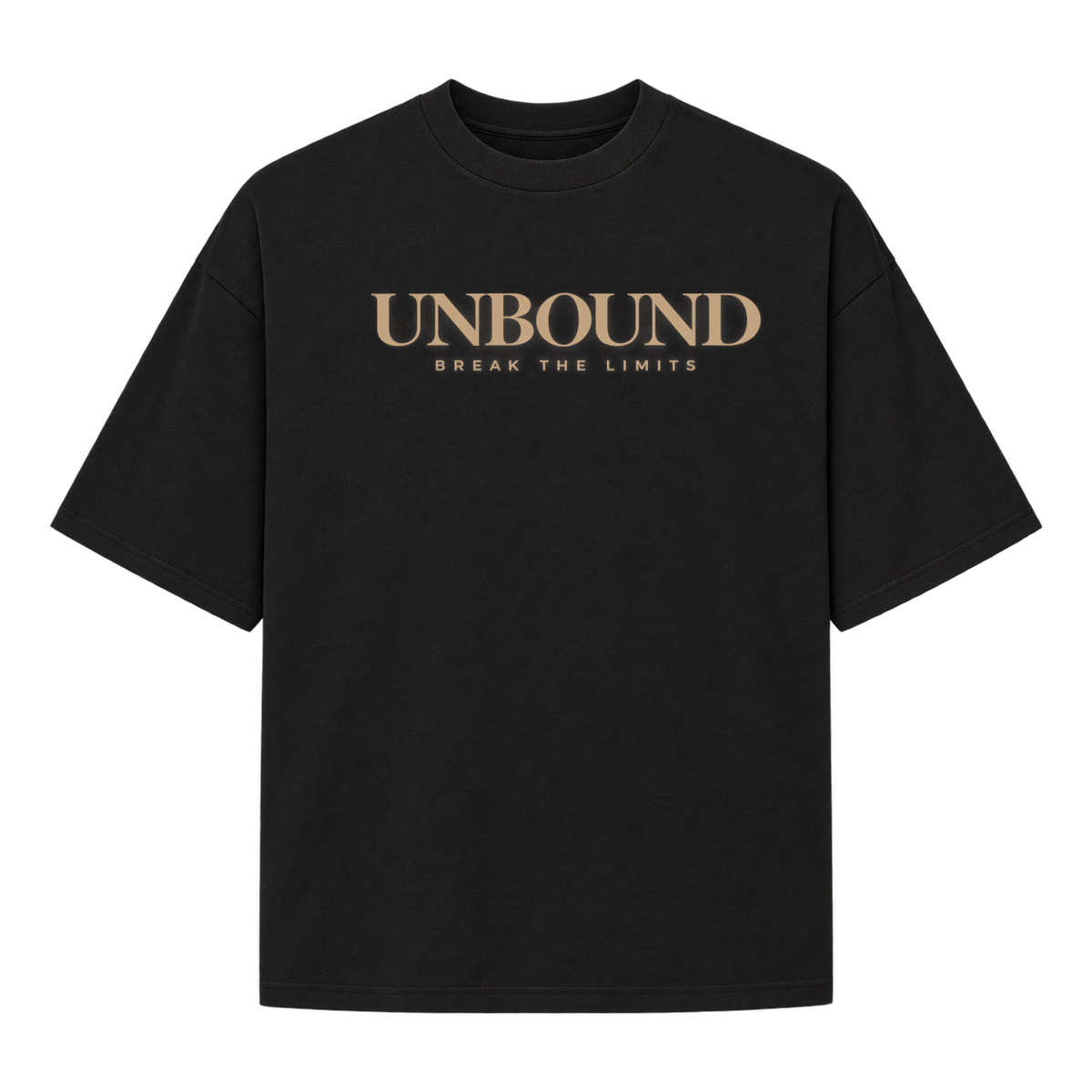 "Sem limites" Camiseta Oversized Suedine 220g