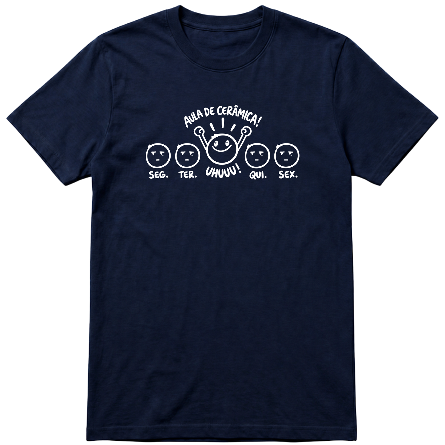 "Aula de cerâmica" Camiseta Básica Unissex