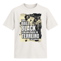 "Baile Black (Soul Train) - Camiseta Regular Suedine" Camiseta Regular Suedine
