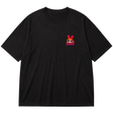 "Super Poderosa Vermelho" Oversized Premium 96% algodão 4% Elastano