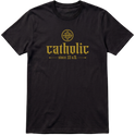 "F&C Catholic Since 33 A.D." Camiseta Premium Unissex Bunker Studios